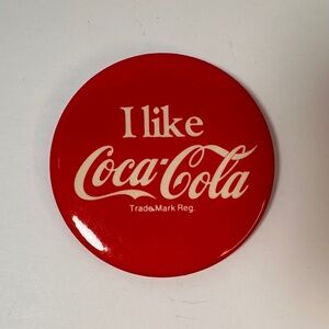 ✨ **5 for $25 DEAL!** ✨Vintage Coca-Cola Pinback Button | 3” | Retro Advertising